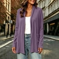 thumbnail image 4 of BUIGTTKLOP Womens Lightweight Cardigans Soft Open Front Cardigan Loose Casual Light Jackets Long Sleeve Cover up for Layering Work Travel, 4 of 8