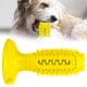 thumbnail image 3 of Juguete masticable para el cuidado bucal y la limpieza de dientes para la salud dental, cepillo de dientes para perros de TPR amarillo, 3 of 8