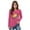 Hot Pink, variant on BRGZLK Kids Long Sleeve T-Shirts Boys Girls Cute Cartoon Bear Graphic Blouses Loose Casual Crewnecks Pullover Tops Black 3-4 Years