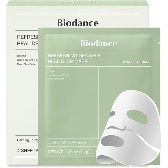 Mascarillas faciales Biodance Refreshing Sea Kelp Real Deep Mask