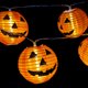 thumbnail image 2 of Luces de cadena de calabaza de Halloween 30 luces de hadas LED Luces de linterna luminiscentes 3D para decoraciones de fiesta de Halloween 6.5 metros 30 luces solares JAMW Sencillez, 2 of 5