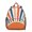 Citrus-23, variant on Dog Print Design Student Backpack – Adorable Puppy Paw Pattern with Bone and Tail Cartoon Design, Artistic Watercolor Style for School