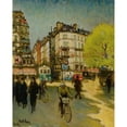 thumbnail image 2 of Peter Alexandrovitch Nilouss 15x18 Black Ornate Wood Framed Double Matted Museum Art Print Titled - Republic Square, 2 of 5