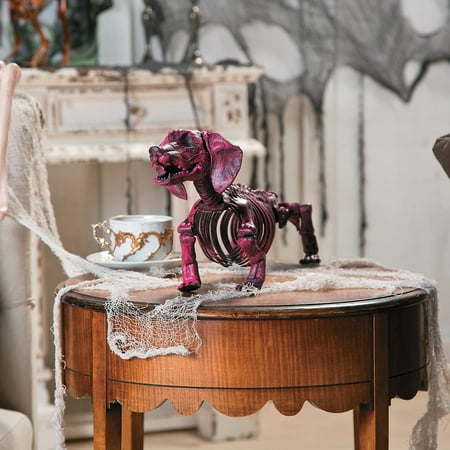 Dachshund Decorative Accessories Fun Express - Hot Pink Dachshund Skeleton for Halloween - Home Decor - Decorative Accessories - Home Accents - Halloween - 1 Piece ()