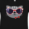 thumbnail image 4 of Inktastic 4th of July Girl Patriotic Cat Boys or Girls Toddler T-Shirt, 4 of 5