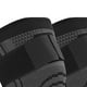 thumbnail image 4 of Compression Knee Brace, Easy To Wear Black Breathable Sports Knee Support Bandage Thin For Basketball ANGGREK EI2719, 4 of 8