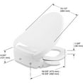 thumbnail image 3 of KOHLER K-18751-0 C3 050 Elongated Warm Water Bidet Toilet Seat, White with Quiet-Close Lid and Seat, Low Profile Design, Self-Cleaning Wand, Adjustable Spray Pressure and Position, Comfortable Clean, 3 of 14