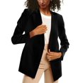 thumbnail image 1 of Veste Blazer Unie pour Femmes R Élégante à Manches Longues, Manteau Cardigan de Bureau, Blouse Formelle, 1 of 6