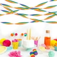 thumbnail image 5 of Dserhfy 32ft Rainbow Crepe Paper Streamers Colourful Crepe Paper Roll for Birthday Party Baby Shower Wedding Ceremony Festivals Decoration, 5 of 8