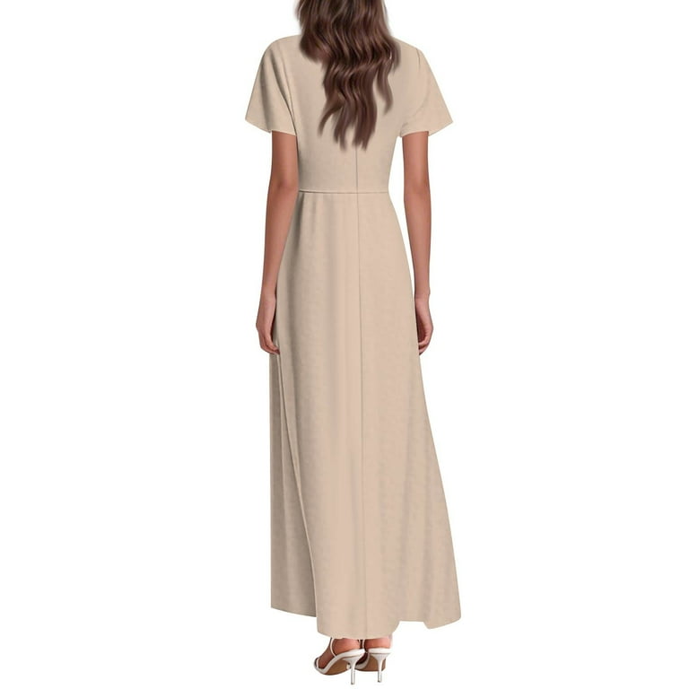 cute beige dresses Beige Sleeveless Faux Button Down Mini Dress