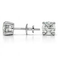 thumbnail image 3 of 2.00 Carat D/VVS1 Round Brilliant Cut Lab Created Diamond Screw Back Stud Earrings for her Solid 950 Platinum Beautiful Studs Earring, 3 of 5