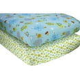 thumbnail image 2 of NoJo Cotton-Polyester Blend Crib Sheets, Ocean Dreams 2pk, 2 of 2