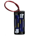 thumbnail image 5 of ZGstore Hot 2-slot 4 x AAA Battery Back To Back Holder Case Box Storage With Wire Leads Rechargable Battery, 5 of 5