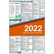 2022 North Carolina State and Federal Labor Law Poster (Laminated)