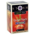 thumbnail image 3 of (5 pack) Stash Tea Ginger Peach Green with Matcha Tea, 18 Ct, 1.2 Oz, 3 of 6