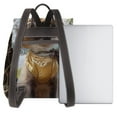 thumbnail image 3 of Easygdp Cat In Sun Hat Mochila de Cuero para Mujeres, Bolso de Hombro, Bolsos de Mano de Moda para Trabajo y Viajes, 3 of 4