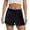 Black, variant on Womens High Waist Sequin Hot Pants Bodycon Denim Shorts Party Night Out