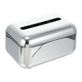 thumbnail image 4 of Shisuyan Tissue Case Silver 1Pcs 7.1x4.7x3.9in, 4 of 8