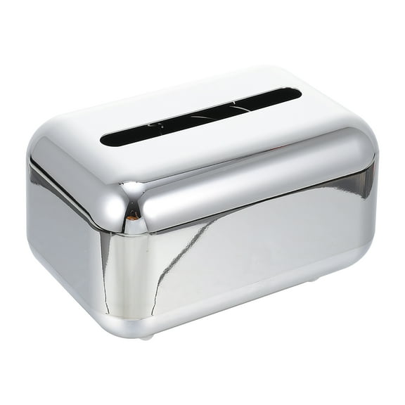 Modern Tissue Box Cover Napkin Organizer Box Desktop Napkin Case Spring Tissue Container for Napkin Tissue Dispenser