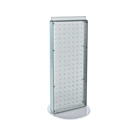 

Azar Displays 700509-CLR Clear Non-Revolving 8 W x 20.75 H Pegboard Counter Display