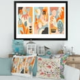 thumbnail image 3 of Designart 'Compostion Minimalistic of Organic Shapes VII' Modern Framed Art Print, 3 of 4
