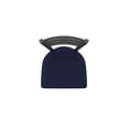 thumbnail image 3 of 410 Jackie 25" Swivel Counter Stool with Pewter Finish and Canter Twilight Seat, 3 of 4