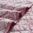 thumbnail image 4 of Mellanni Bedspread Coverlet Set Medallion Coral - Reversible Bedding Cover - Oversized Quilt Set, 3 Piece, Full / Queen, Medallion Coral, 4 of 7