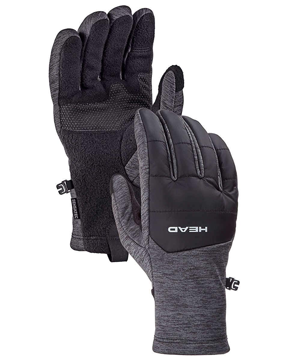 Head Mens Hybrid Glove, Black/Grey, Small