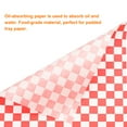 thumbnail image 4 of 100pcs Square Checkered Pattern Wax Paper Sheets 7" x 7", Blue, 4 of 7