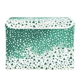 thumbnail image 7 of Yayeee Collapsible Cube Storage Bin with Lid Fabric Closet Decorative Basket with Handles, Green and White Pattern, 7 of 7