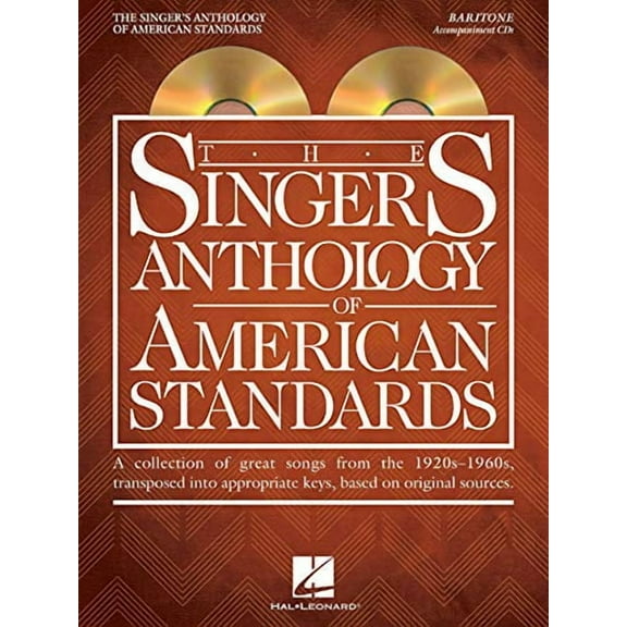 The Singers Anthology of American Standards: Baritone Accompaniment CDs