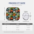 thumbnail image 6 of Goofa Balls Pattern 2 Piece Car Windshield Sun Shade Foldable | Front Windshield Shade for Sun, Heat and UV Rays | Sunshade for Car Front Window-Medium, 6 of 7