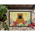 thumbnail image 3 of Carolines Treasures BB6122JMAT 24 x 36 in. Easter Eggs English Bulldog Red Indoor or Outdoor Mat, 3 of 4