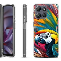 Shockproof Protective Phone Case for Motorola Moto G 5G 2025, by OneToughShield - Macaw