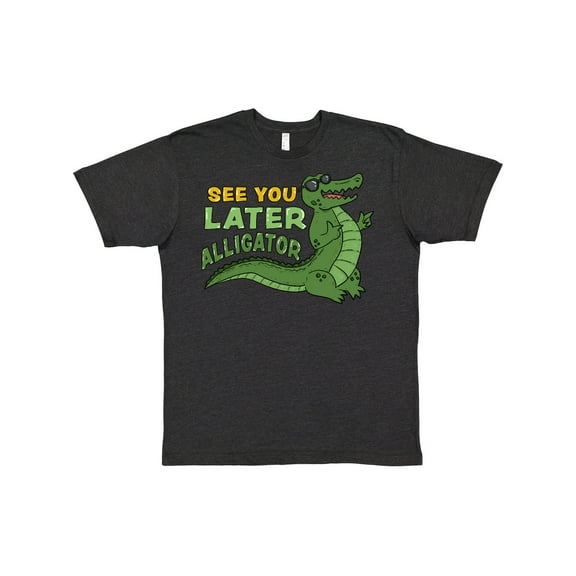 Inktastic See You Later Alligator with Black Sunglasses T-Shirt