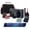 Black - Starter Kit, variant on Canon PowerShot SX740 HS Digital Camera (Silver) with 128GB SD Card, Case, LED Light, Tripod, Extra Battery & Charger, Deluxe Creator Bundle (International Version)