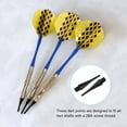 thumbnail image 6 of Uxcell Plastic Dart Tips, 150 Pack 2BA Thread Soft Dart Tips, Black, 6 of 6