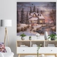 thumbnail image 3 of Design Art - Winter Christmas Scene A Treasured Time, 3 of 5