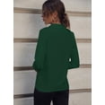 thumbnail image 2 of Chic Lapel Top Sleek Women Slim-Fit Shirt Long Sleeves Perfect for Spring/Fall Wear, 2 of 19