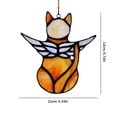 thumbnail image 3 of Cat Decor Pet Memorial Simpatía Regalos Gato Decoración temática para Patio Ventana Coche Ehuebsd Libre de BPA, 3 of 3