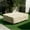 Beige, variant on Patio Furniture Cover 126''L x 63''W x 28''H, Heavy-duty Waterproof Anti-UV Outdoor Furniture Cover, Easy to Use And Care, Has Mesh Air Vents & Sturdy Handles & Storage Bag, Black