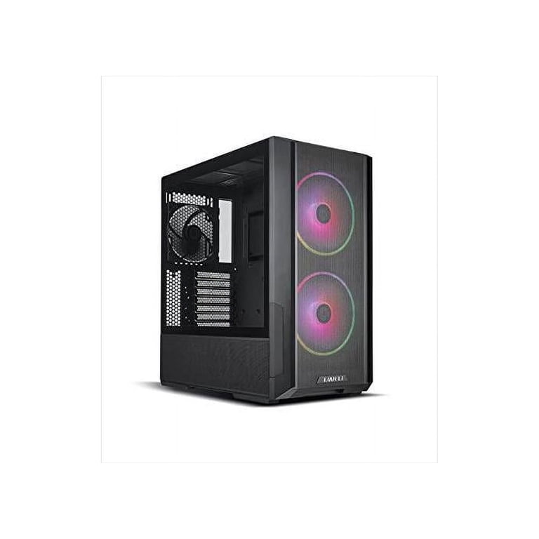 Lian Li LANCOOL 216RX RGB Black ATX Mid Tower Case, Alloy Steel