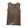 thumbnail image 1 of UPPADA Cotton Tank Top for Women Solid Color Basic Sleeveless Tank Shirt Soft Cotton Rib Tank Tops Casual Dressy Yoga Tops,Tank Top for Women Pack Ribbed Green,XL, 1 of 7