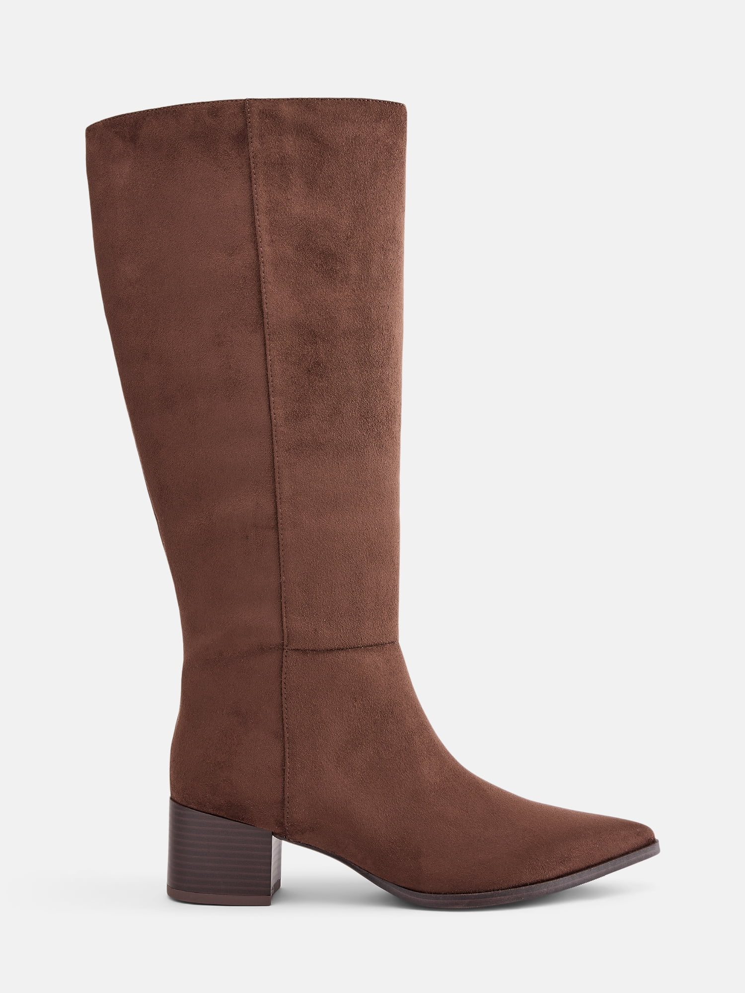 Scenario Women's Tall Block Heel Boots