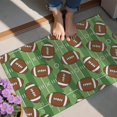 thumbnail image 4 of Football Field Green Pattern Washable Non Slip Indoor Door Mat, Decorative Entry Rug for Entrance, Bedroom, Kitchen, Bathroom, 20"x32", 4 of 6