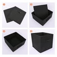 thumbnail image 3 of Unique Bargains Fabric Storage Cube Storage Bin Black 11.8*11.8*5.9in, 3 of 6
