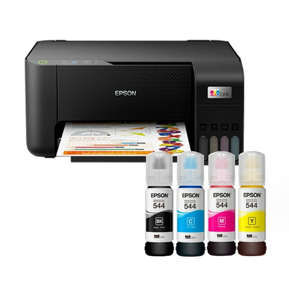 IMPRESORA EPSON L3210 + 4 TINTAS ORIGINALES EPSON T544