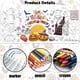 thumbnail image 4 of Halloween Coloring Poster 72x30 Inches Giant Drawing Poster for Boys Girls Coloring Sheet Dining Tablecloth Toddler, 4 of 4