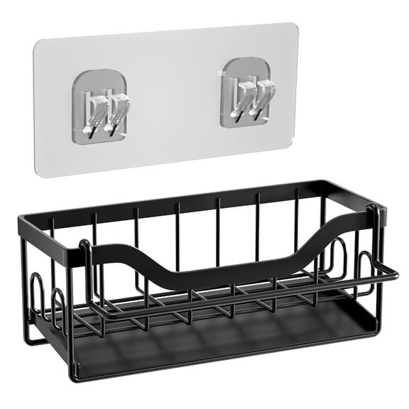 Large Capacity Kitchen Storage Rack With Towel Rod Space Saving Dishcloth Holder Practical Kitchen Organizer