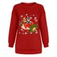 thumbnail image 4 of Sudadera holgada con estampado clásico de perro de Navidad de invierno para mujer Fridja fksj2118, 4 of 5